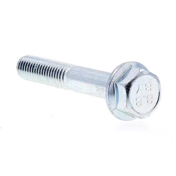 Prime-Line Flange Bolts, Class 8.8 Metric M8-1.25 X 50MM Zinc Plated Steel 10PK 9089544